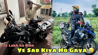 30 Lakh Ka Bike Ka Halat Kharab 🥲 [upl. by Zurkow]