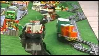 Playmobil city river boats and train 3 [upl. by Avitzur]