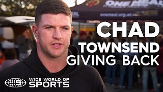 Chad Townsend giving back to those in need  NRL on Nine [upl. by Ivy]