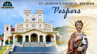 Vespers  09042024  St Josephs Church Belman [upl. by Ahsaeyt]