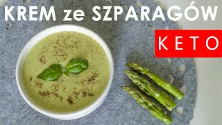 KETO KREM ZE SZPARAGÓW PRZEPIS [upl. by Asa]