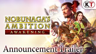 NOBUNAGAS AMBITION Awakening  Announcement Trailer [upl. by Nnylyam]