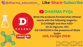 Write the products formed when ethanal reacts with the following reagents i CH3MgBr and then [upl. by Fabiano]