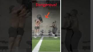 Weightlifting Disaster Caught on Camera shorts [upl. by Gomar]