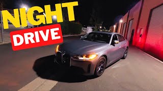 Unleash the Power of Electric Night Drive in the 2023 BMW i4 eDrive35 [upl. by Blanc]