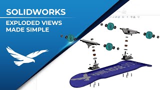 Creating Exploding Views Made Simple in SOLIDWORKS [upl. by Xyno154]