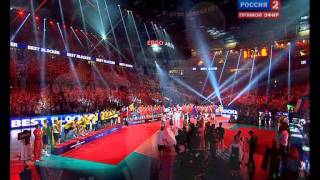 2011 FIVB World League  Final  Russia 32 Brazil  Rewarding Ceremony 12 [upl. by Nari]