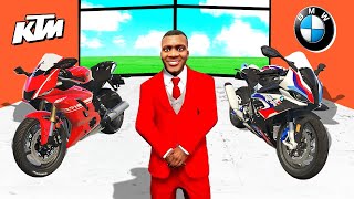 Selling RARE SUPER BIKES in My SHOWROOM in GTA 5 [upl. by Jade]