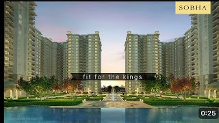 3 BHK FlatStarts From 1 cr to 15 crBangalore CitySobha Company Flat [upl. by Nahshu]