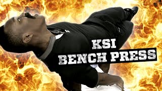 Wasps BENCHPRESS KSI Movember Challenge [upl. by Oag]