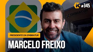 MARCELO FREIXO  O FUTURO DO TURISMO NO BRASIL  KRITIKÊ 345 [upl. by Swigart]