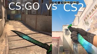 Bowie Knife Gamma Doppler Phase 3 in CSGO and in CS2 [upl. by Nedarb255]