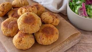 POLPETTE DI RICOTTA al forno  Ricetta Facile  Polvere di Riso [upl. by Eilrebmik]