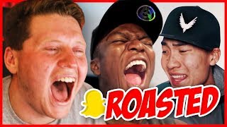 SNAPCHAT FANS ROAST KSI amp RICEGUM [upl. by Wrightson691]