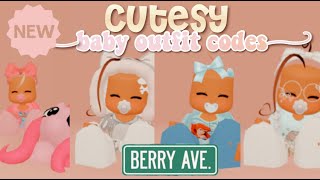 Cutesy Baby Pajama Berry Avenue Outfit Codes 🌷🐰 ✨  bunniory ౨ৎ [upl. by Farrow591]