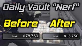 GTA Online Diamond Casino Heist Daily Vault Nerf Explained [upl. by Yetsirhc]