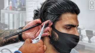 HAIRCUT WHEN GROWING YOUR HAIR OUT  LONG MENS HAIR 2020  Transformation Series 8 [upl. by Rehctaht]