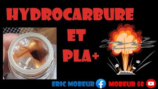 Hydrocarbure et PLA résistance au carburant SP98E5  3 dhuile motul 800 [upl. by Schrick]