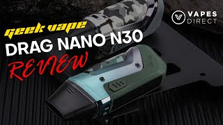 BETTER SMARTER  GEEKVAPE NANO N30 UNBOXING AND CLOUD TEST [upl. by Kiki]