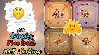 Free Autoplay😲  How To Free Autoplay💯  Carrom Pool Autoplay free Trick🔥🤩 krishnakumargupta6497 [upl. by Frank785]