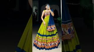 Lastest chaniya choli design2024 navratri specialgarbadress [upl. by Nodle846]