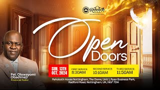 Open Doors  Pastor Oluwayomi Obademeji  Third Service Sermon [upl. by Ennagrom]