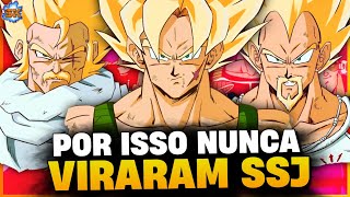 POR QUE OS SAIYAJINS DO PLANETA VEGETA NUNCA SE TRANSFORMARAM EM SSJ NO PASSADO [upl. by Nimajeb]