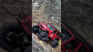 MiniZ 4x4 Jeep Wrangler rc crawler w brushless motor rccrawler rctruck rcoffroad rccar kyosho [upl. by Anwahsiek]