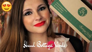 Haul Bottega Verde  Prime Impressioni [upl. by Hock479]