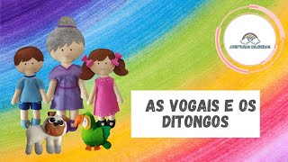 Aventuras Coloridas As vogais e os ditongos [upl. by Eelhsa712]