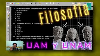 Filosofia  UAM y UNAM [upl. by Koziel]