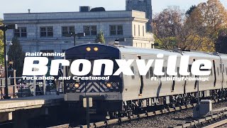 Railfanning Bronxville and More ft BillyFromNYC [upl. by Sternlight]