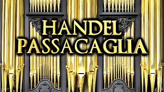 HANDEL  PASSACAGLIA  SUITE NO 7 G MINOR HWV 432  ORGAN SOLO  JONATHAN SCOTT [upl. by Ndnarb86]