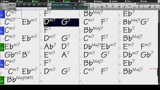 BACKING TRACK  QUICK STEP Gigi Gryce Bb 190 BPM SWING [upl. by Taggart]