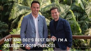 Ant and Decs best bits  Im A Celebrity 2019 week 3 [upl. by Aynor81]