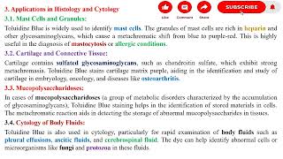 Special Staining Procedure for Detection of Metachromatic Stain Toludine Blue on Frozen Sections [upl. by Grodin]