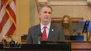 Governor Ralph Northam delivers 2021 State of the Commonwealth address [upl. by Atel]