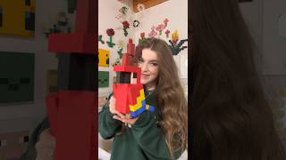 Making a minecraft PARROT in real life 🦜 [upl. by Clarinda]