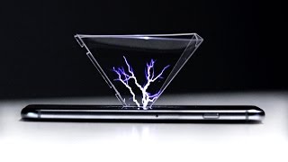 Amazing 3D Hologram Using Any Smartphone [upl. by Anatnas]