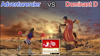 Adventureruler Little Mac VS Dominant D Marth  ELITE SMASH [upl. by Chappie]