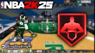 The POWER of LEGEND IMMOVABLE ENFORCER BADGE in NBA 2K25 [upl. by Elagibba]