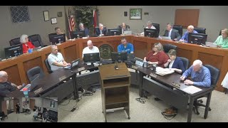 Harrisonville Board of Aldermen meeting 852024 [upl. by Kaczer]