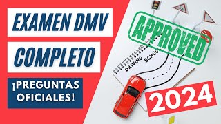 El Examen de Manejo DMV CA 2024 No Cometas Estos Errores  PREGUNTAS REALES [upl. by Akiria]