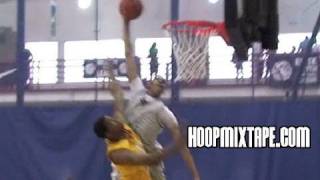 Anthony Davis Dunks ALL OVER Kid At Nike Peach Jam Hoopmixtaped [upl. by Jazmin80]