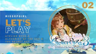 Lets Play Atelier Ryza 3  02 atelier atelierryza3 [upl. by Ahsoet]