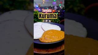 🌀 simple Tomato kuruma recipe  simple recipes in tamil kasthukitchen2001 ​⁠ shorts food [upl. by Hassett665]