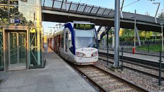 HTM RandstadRail 3 Zoetermeer Centrum  Den Haag Loosduinen  coronadienstregeling  2020 [upl. by Laurene]