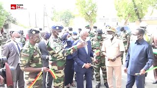 Tournée dadieu du CEMGA Birame Diop à la zone militaire 7 Thiès [upl. by Ernald]