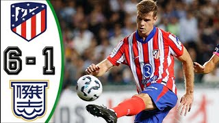 Highlights  Atletico Madrid vs Kitchee 61  Club Friendlies 2024 HD [upl. by Tisman]