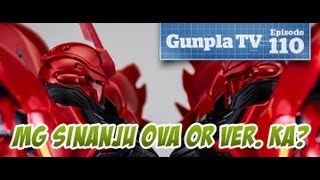 MG Sinanju OVA or ver KA  Gunpla TV 110 [upl. by Kele]